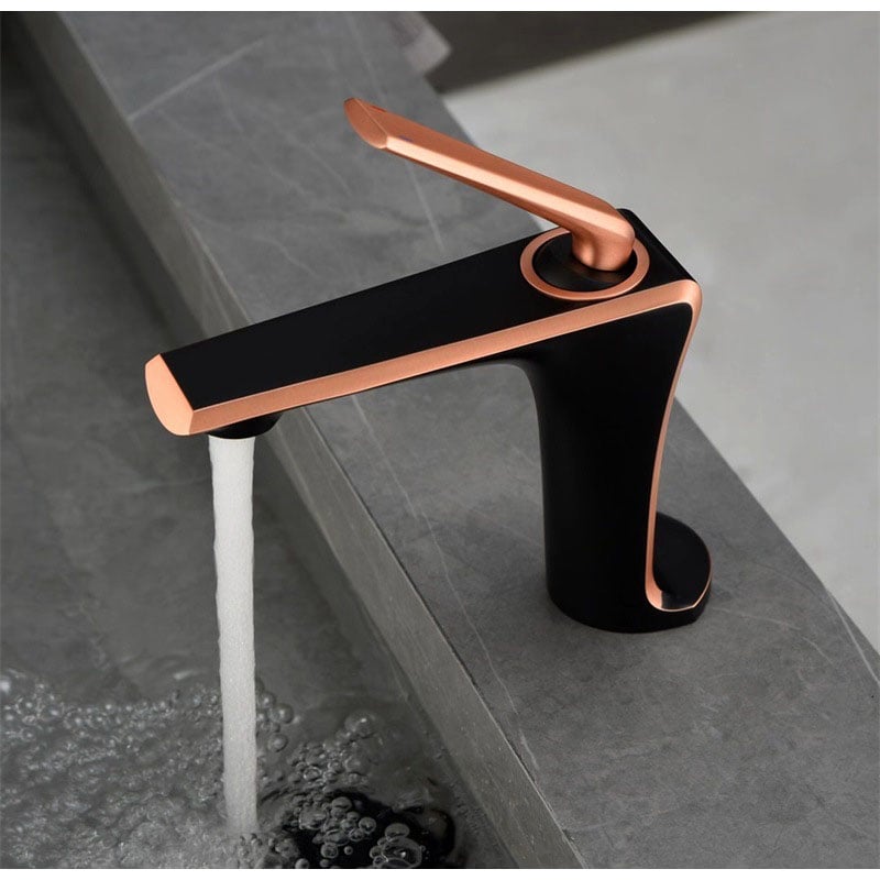 DE系列-弧型面盆龍頭 B100736-Y100736-R100736