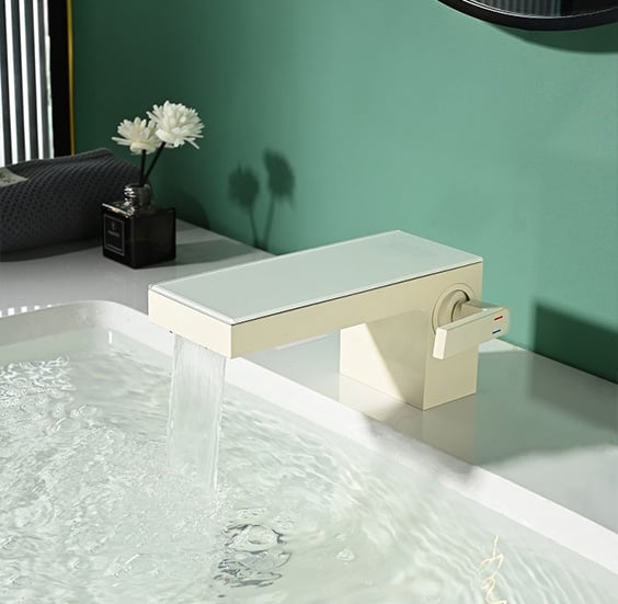 DE系列 - 溫度顯示型瀑布面盆龍頭 - D75962