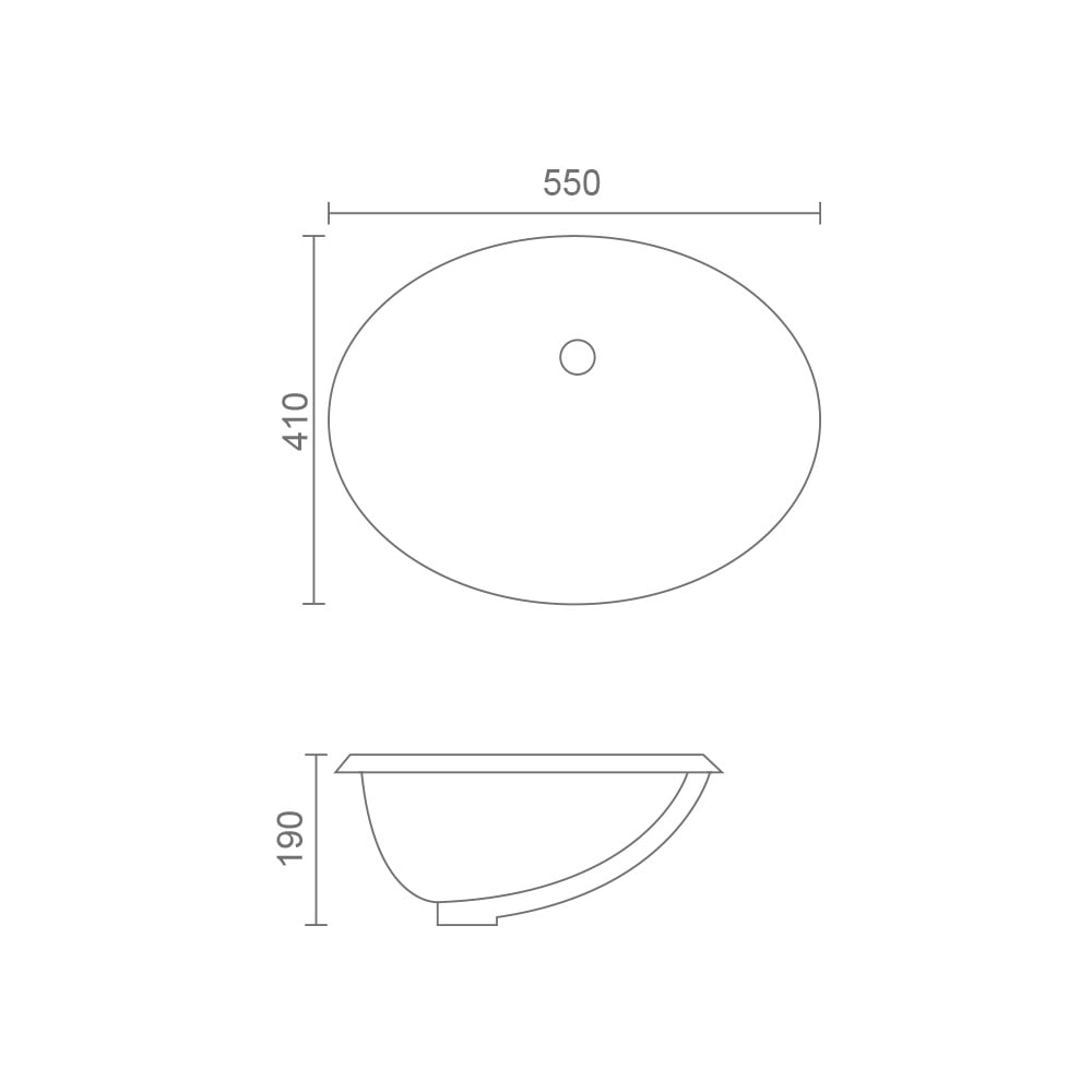MRBEAR - 下嵌式面盆 / PMA-341