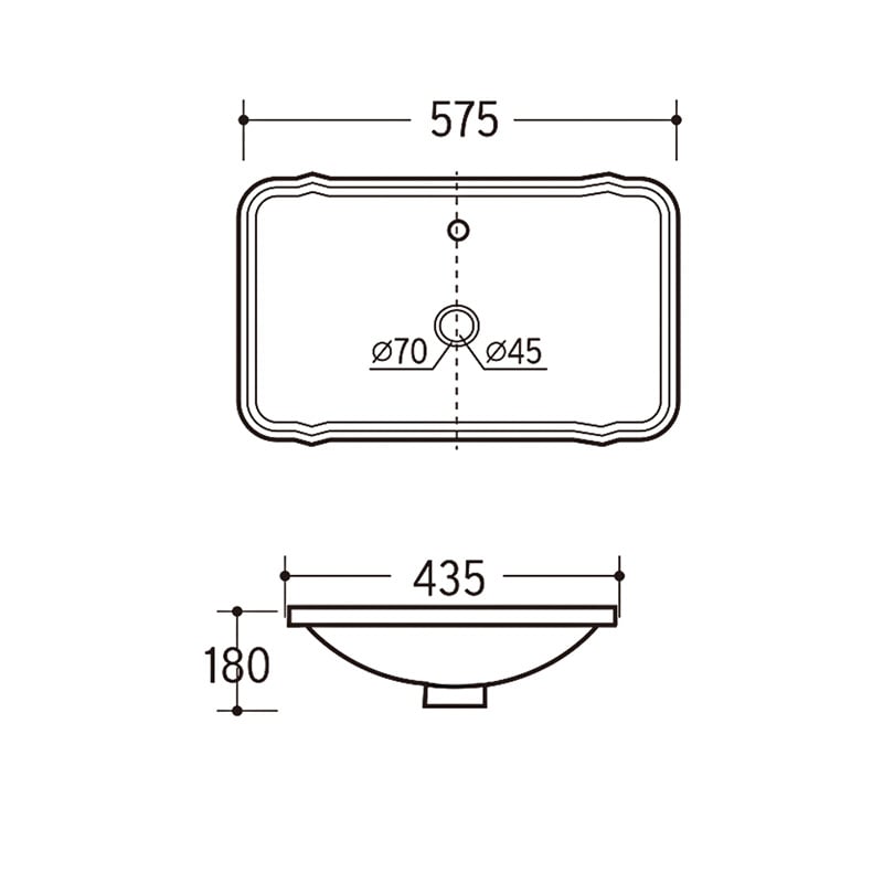 Cassido - 檯上盆 / BU-100 BU-101