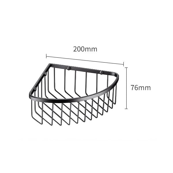 精緻轉角籃系列 - 鐵灰黑 - S8303/S8501