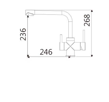 T.A.P. - ST廚房RO龍頭 / TAP-506018