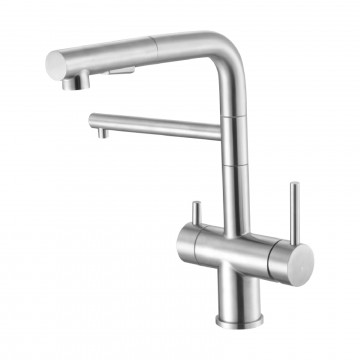 Day&Day - 304不鏽鋼RO伸縮花灑廚房龍頭 / ED-KS4022LT