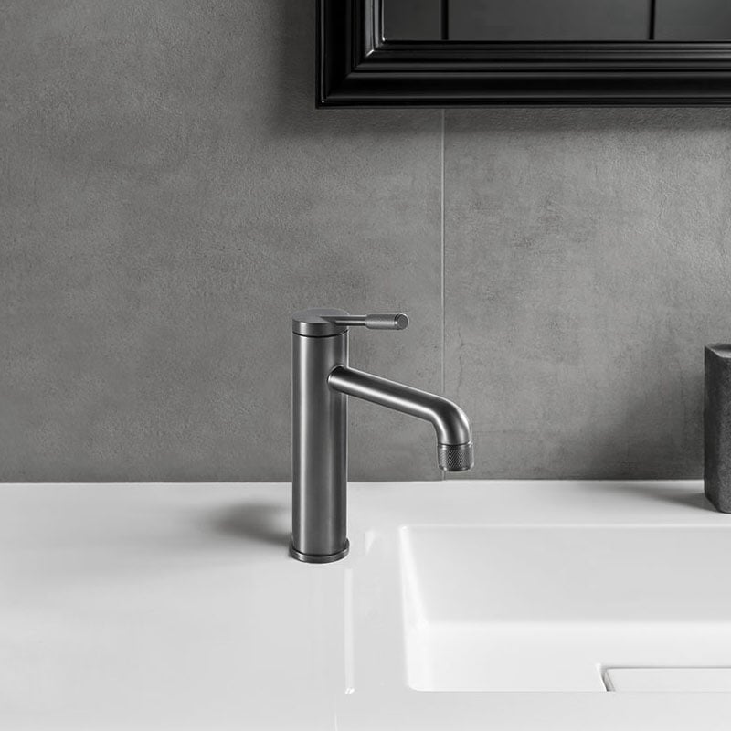 JiangPin - 鐵灰色LOFT風面盆龍頭 - FA17GS