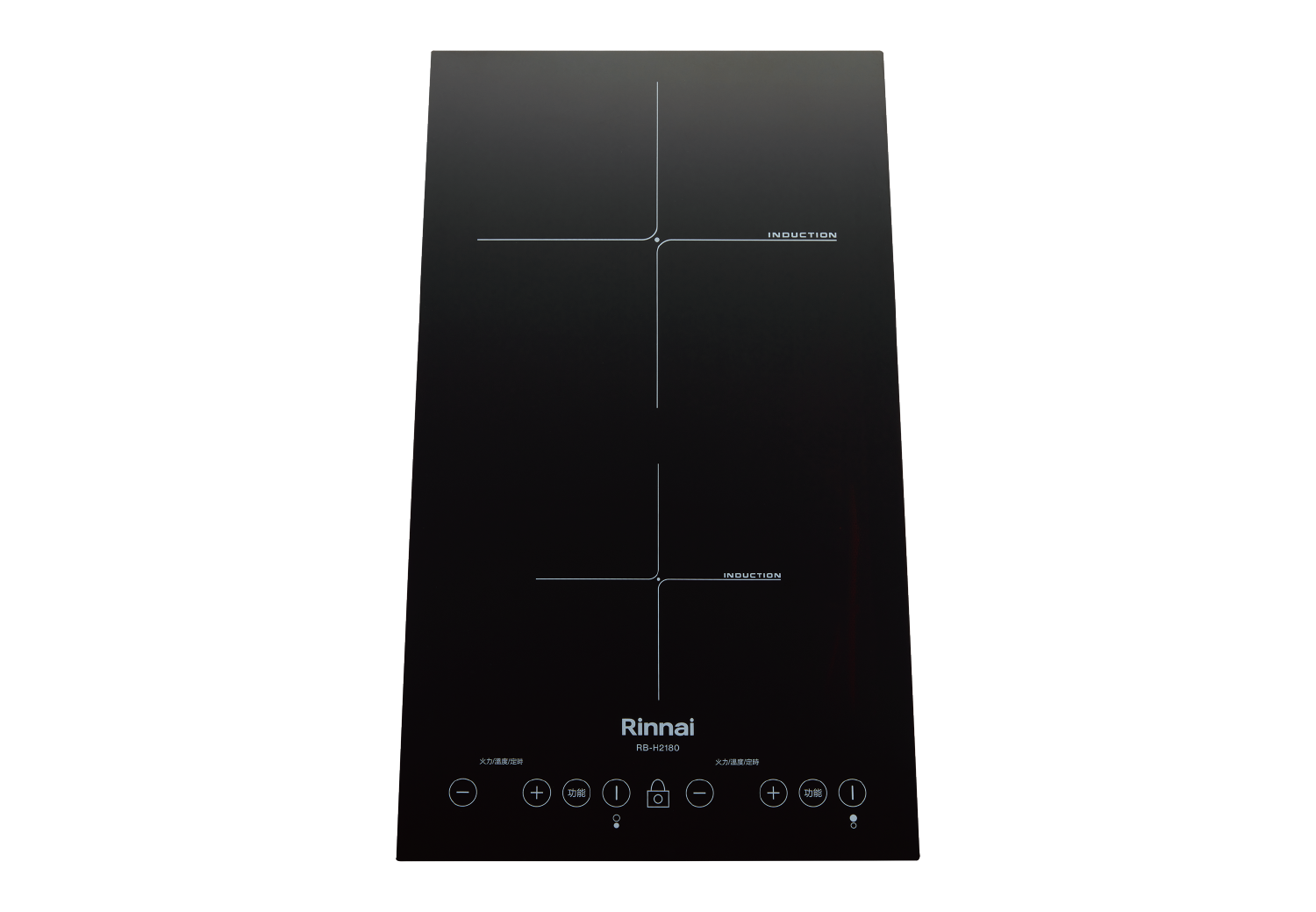 IH智慧感應雙口爐(縱向)-RB-H2180