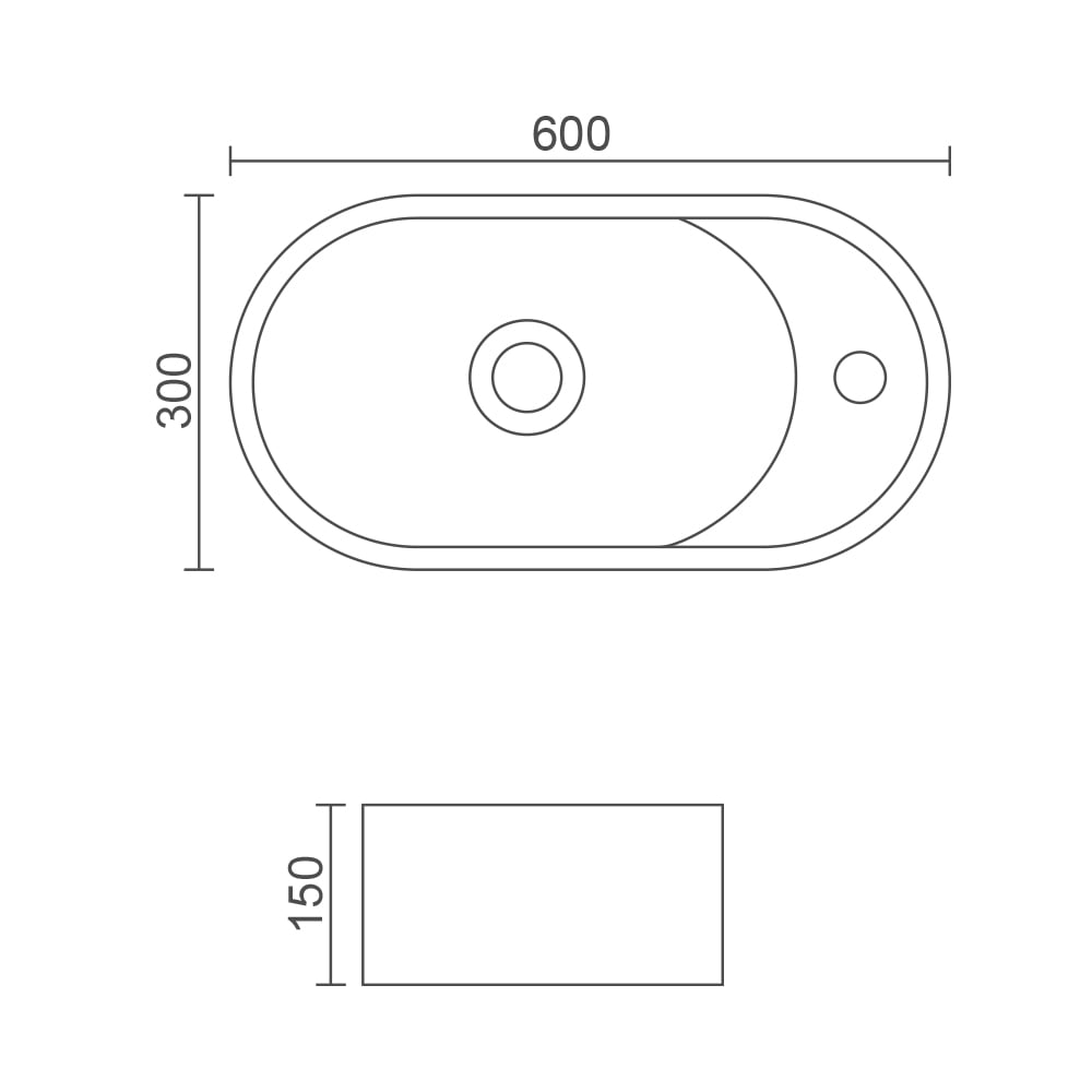 MRBEAR - 檯上盆 / PMA-1016