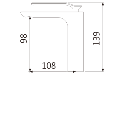 T.A.P. - 面盆龍頭 (白鉻色) / TAP-100567