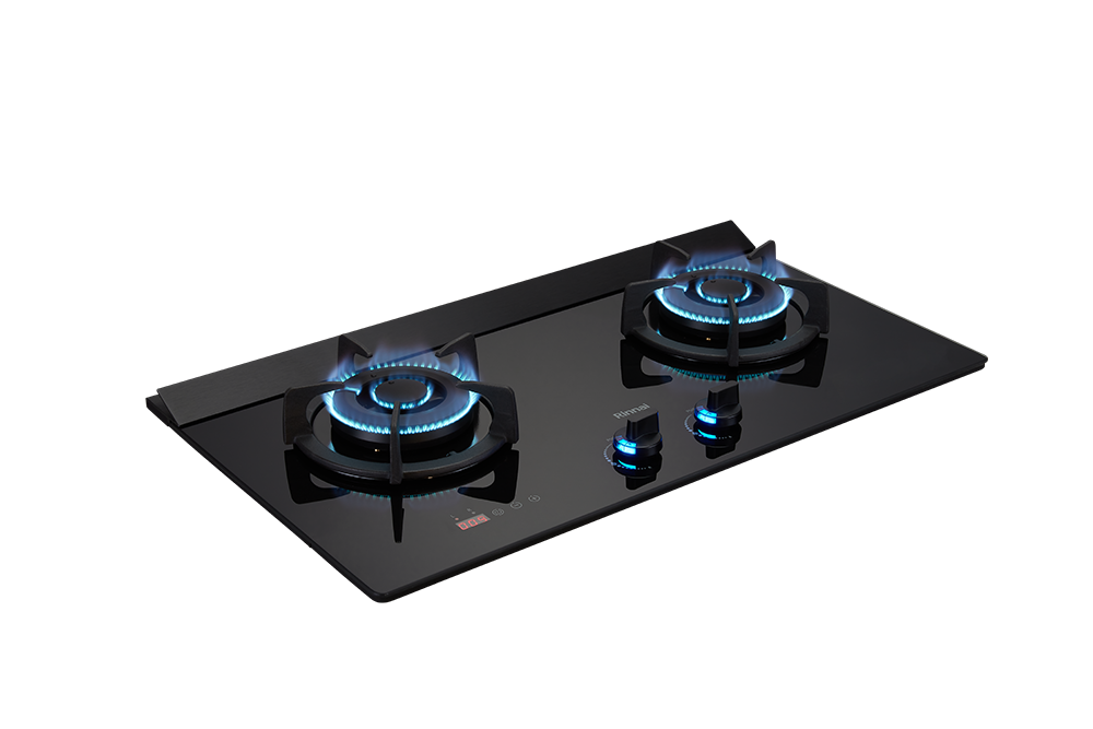 檯面式極炎玻璃雙口爐-RB-M2620G(B)