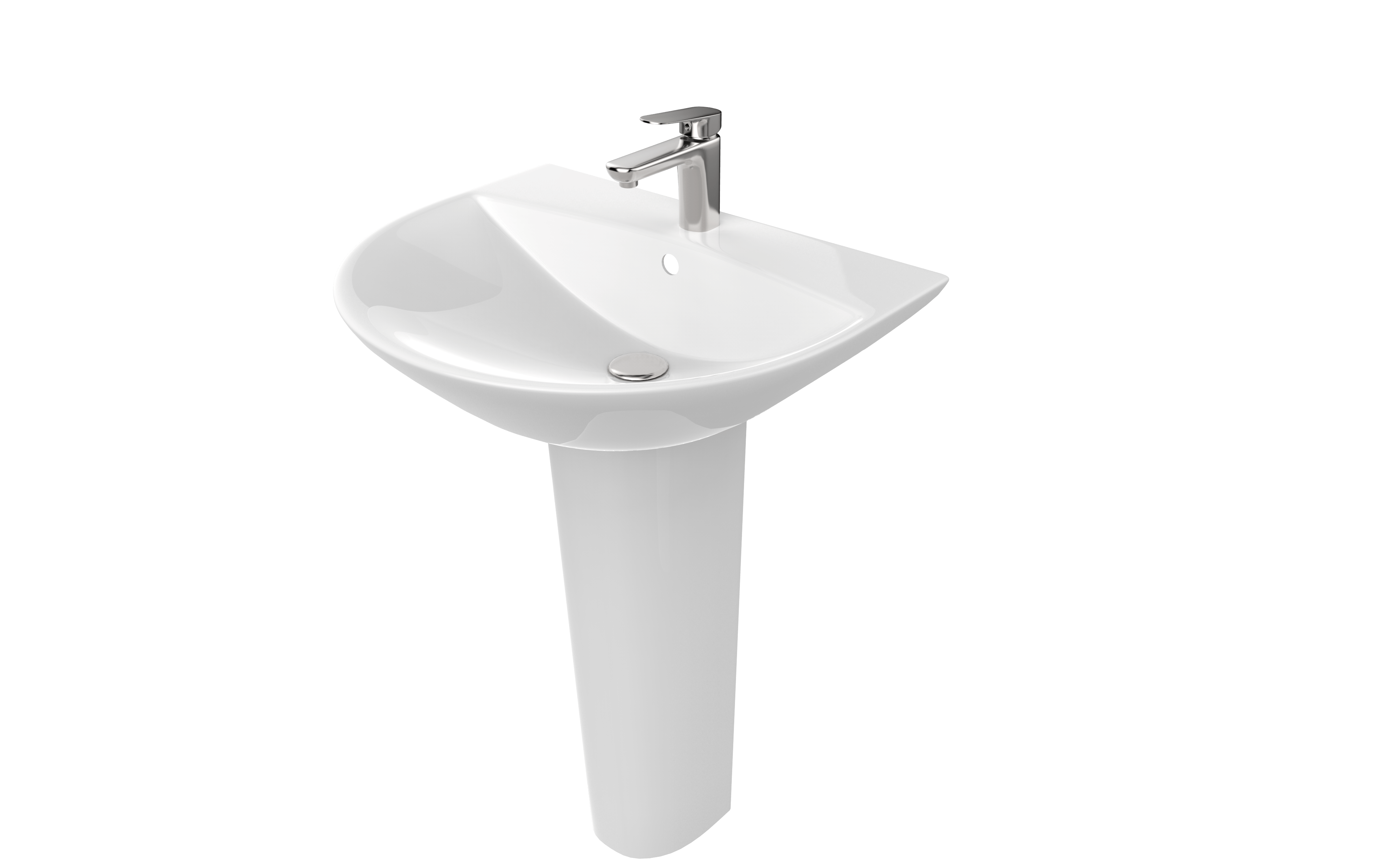 JiangPin - 長柱腳面盆 / CA01A