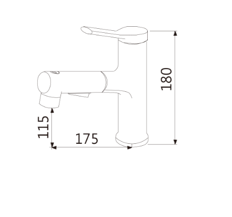 T.A.P. - 面盆沖拉抽洗器龍頭 / TAP-100576