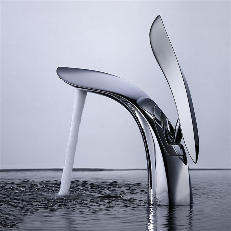 DE系列-設計款曲線面盆龍頭-Y99528