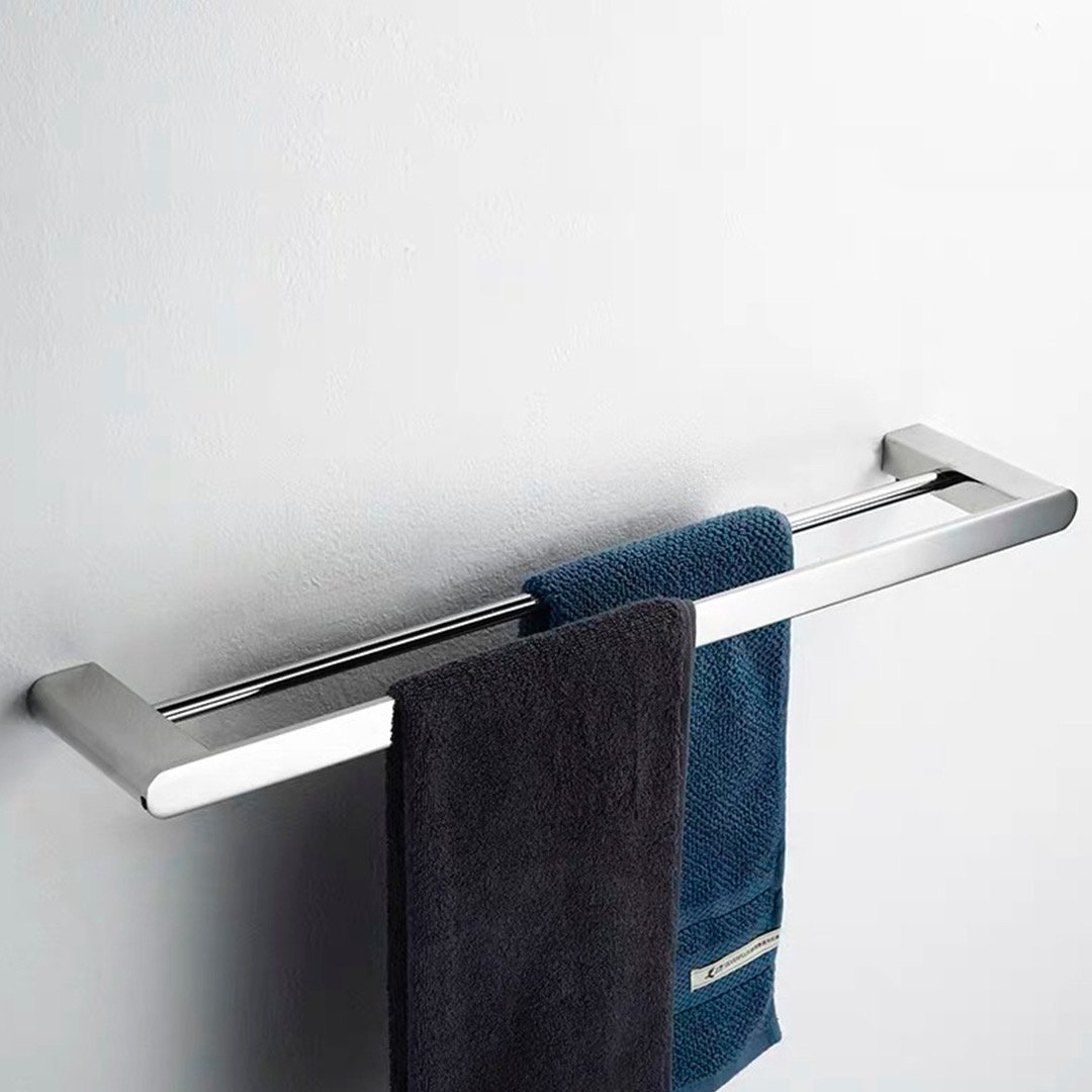 查拉圖-電鍍亮面系列-置衣架毛巾桿-DH-8.105