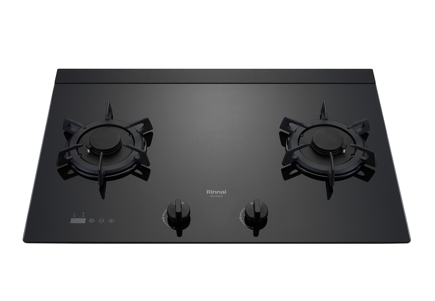 檯面式蓮花玻璃雙口爐-RB-F2720G(B)