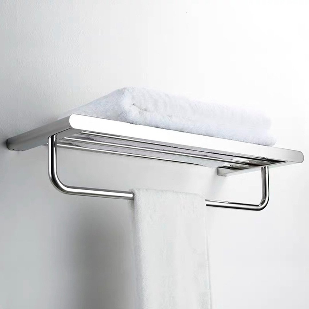 查拉圖-電鍍亮面系列-置衣架毛巾桿-DH-8.102