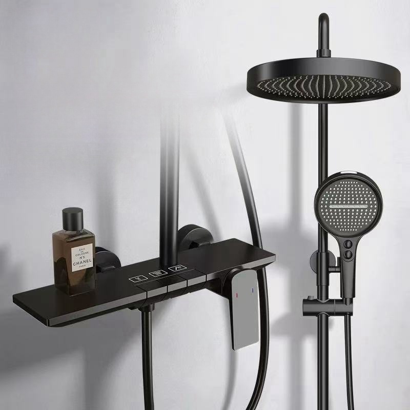 IDEAVIT - 按鍵式切換模式淋浴花灑柱龍頭 - KM-118945