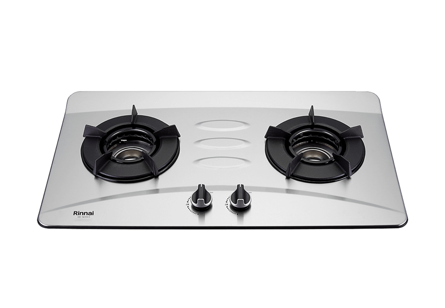 檯面式內焰不銹鋼雙口爐-RB-N201S