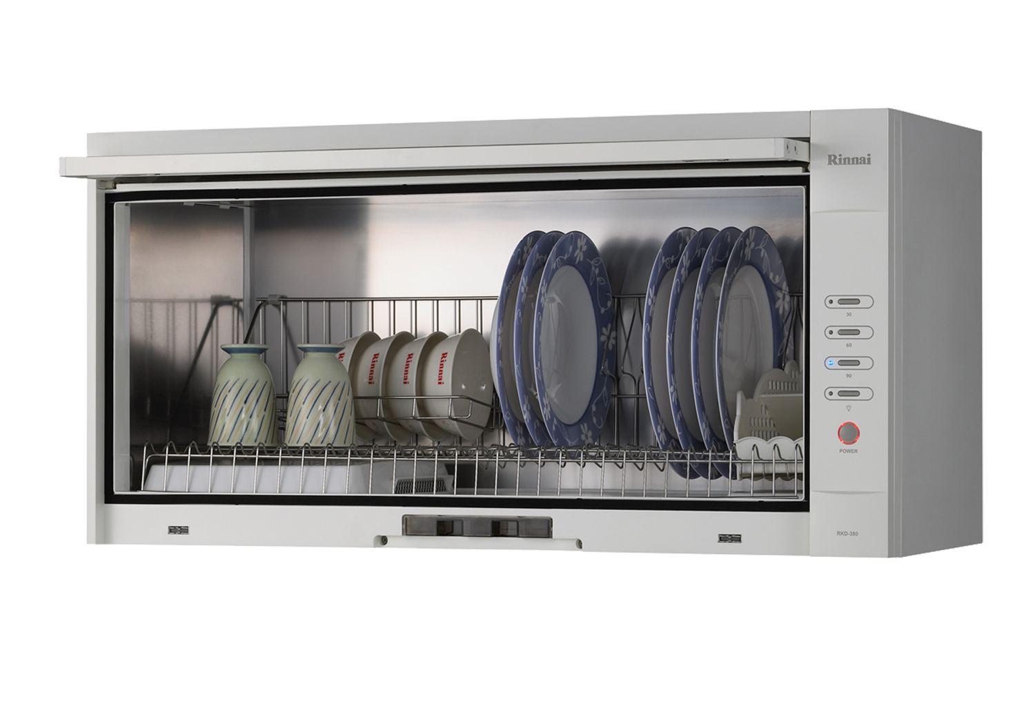 懸掛式熱風循環烘碗機-RKD-390(W)