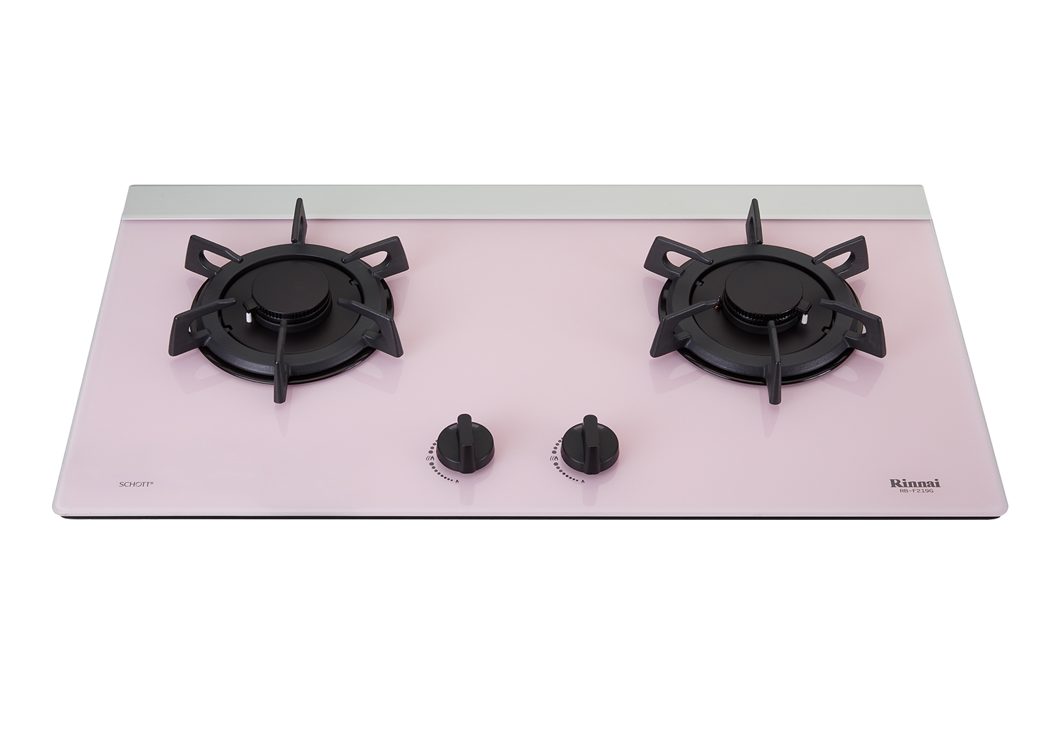 檯面式蓮花玻璃雙口爐-RB-F219G(P)