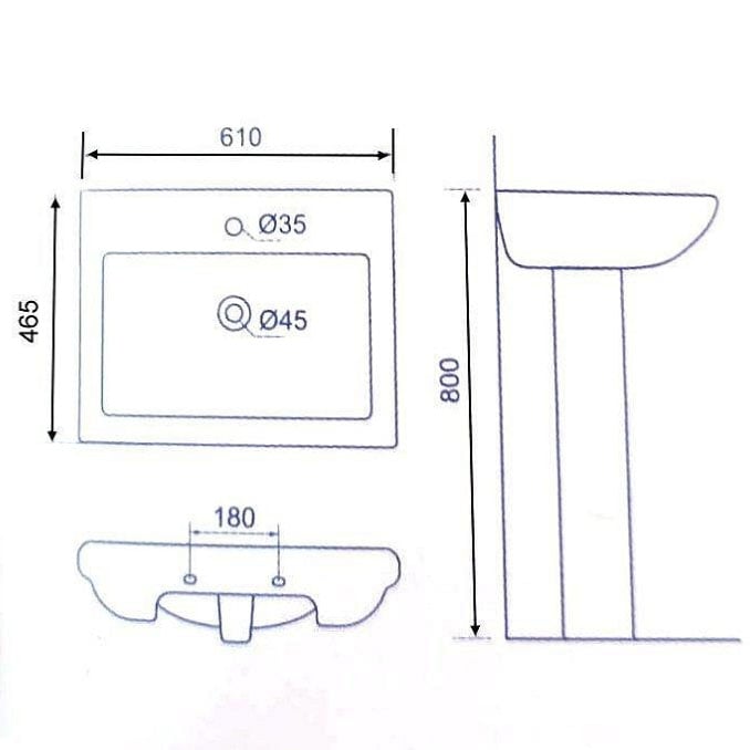 MRBEAR - NEW!!單孔面盆組 / P-1181B