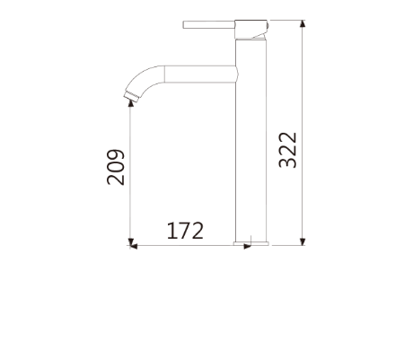 T.A.P. - 無鉛ECO面盆龍頭(霧感黑) / TAP-100087