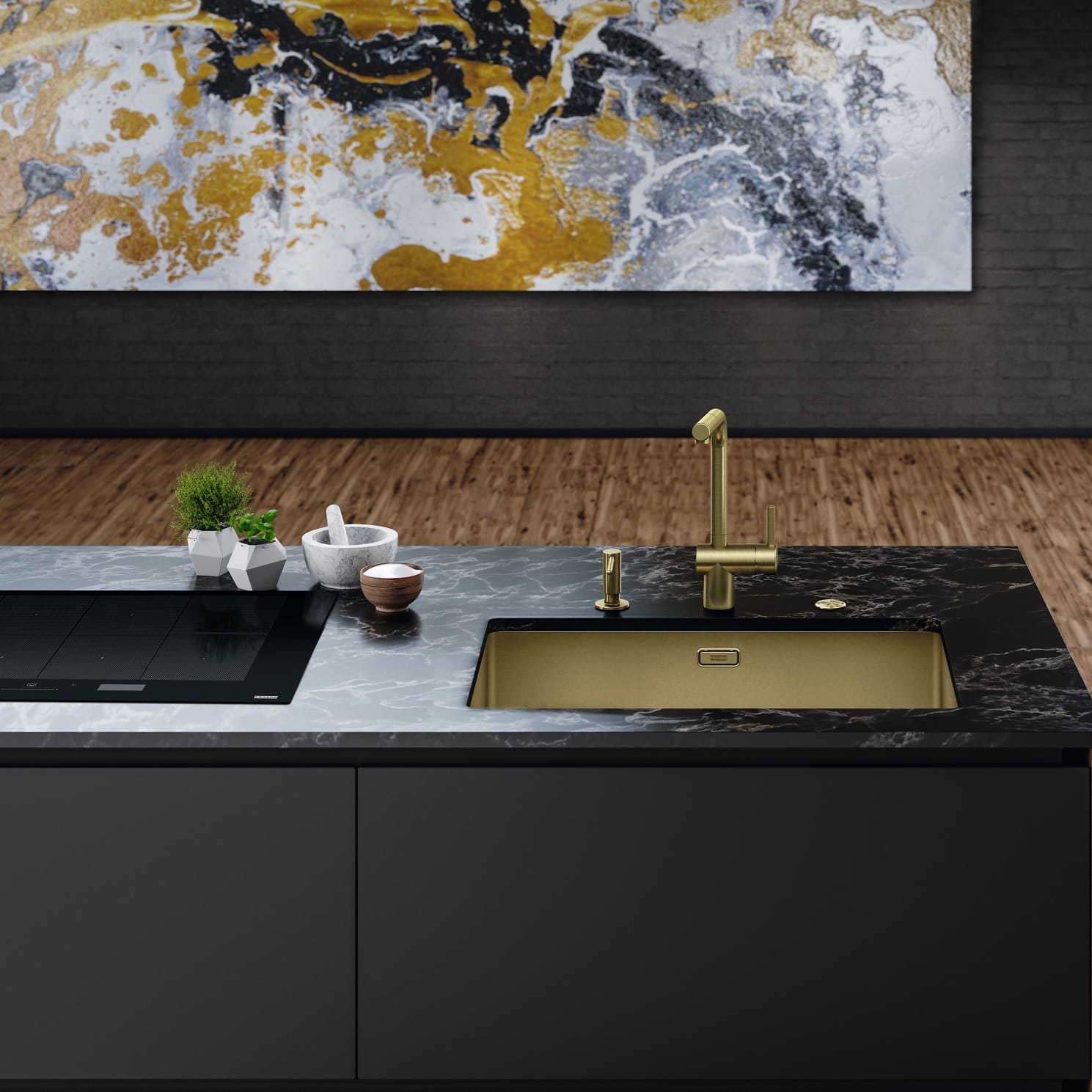 瑞士 FRANKE 大師系列 不鏽鋼廚房水槽-BXM 210/110-68