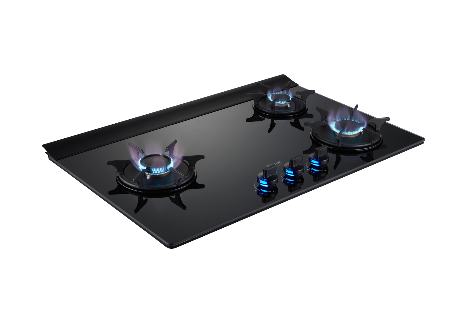 Rinnai林內-檯面式彩焱玻璃三口爐-RB-L3710G(BL)