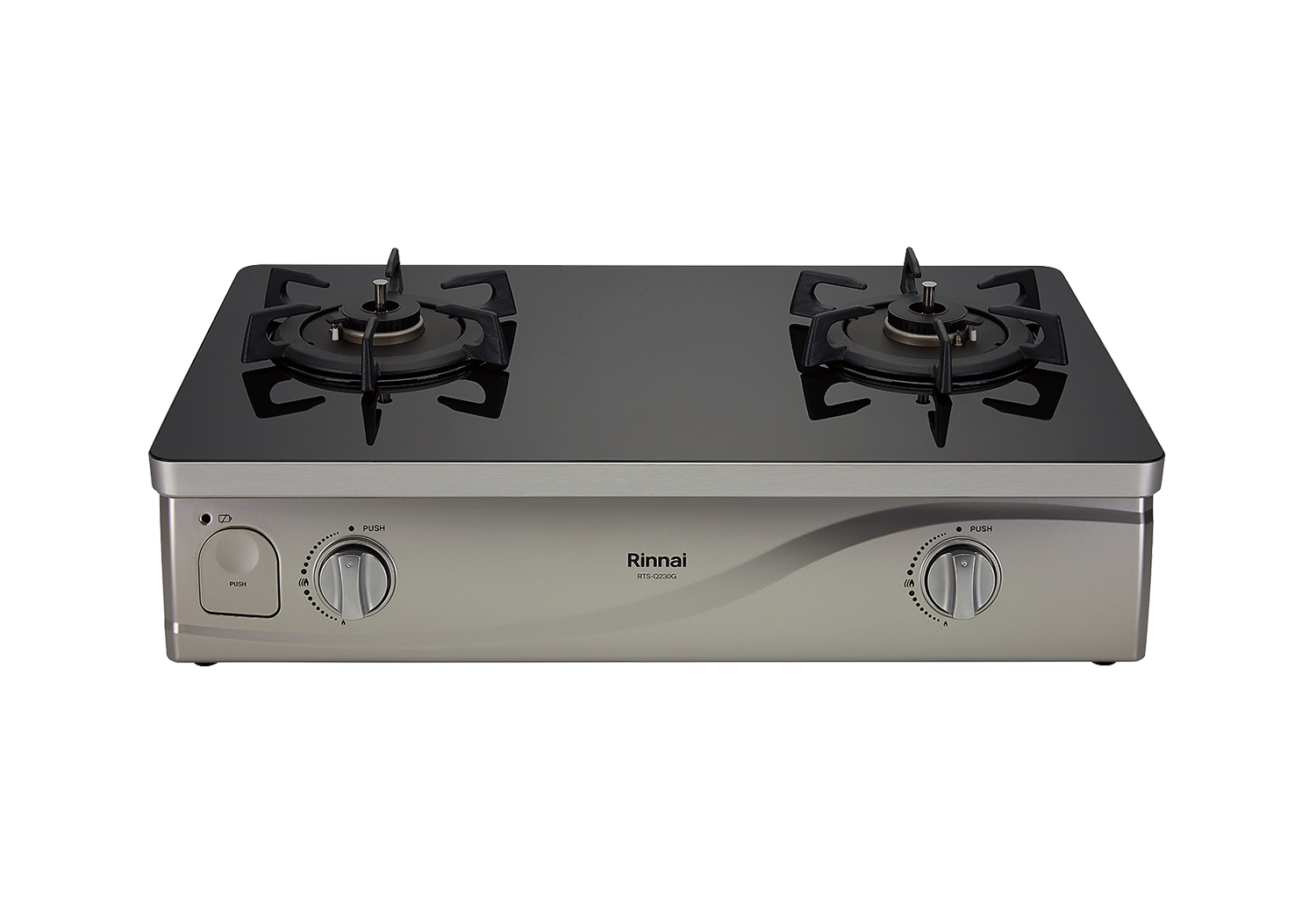 台爐式感溫玻璃雙口爐-RTS-Q230G(B)