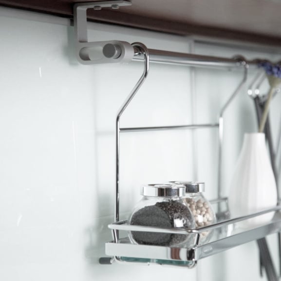 DAY&DAY 日日 - 上櫃用掛桿固定座-霧面 / 一對 2500-2 / 中通 2500