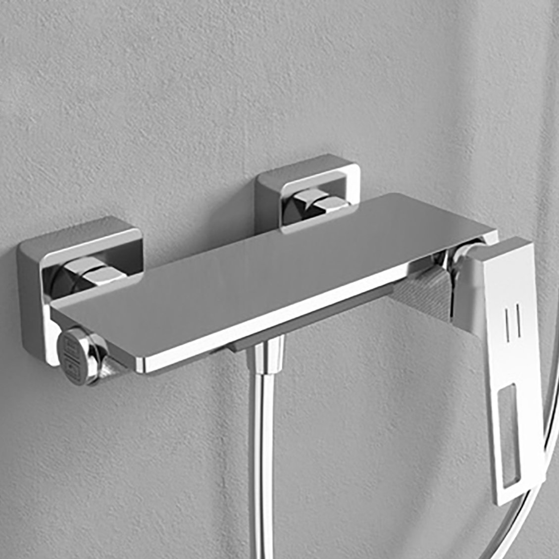 IDEAVIT - 按鍵式混和瀑布龍頭 - D-70099-K-T1