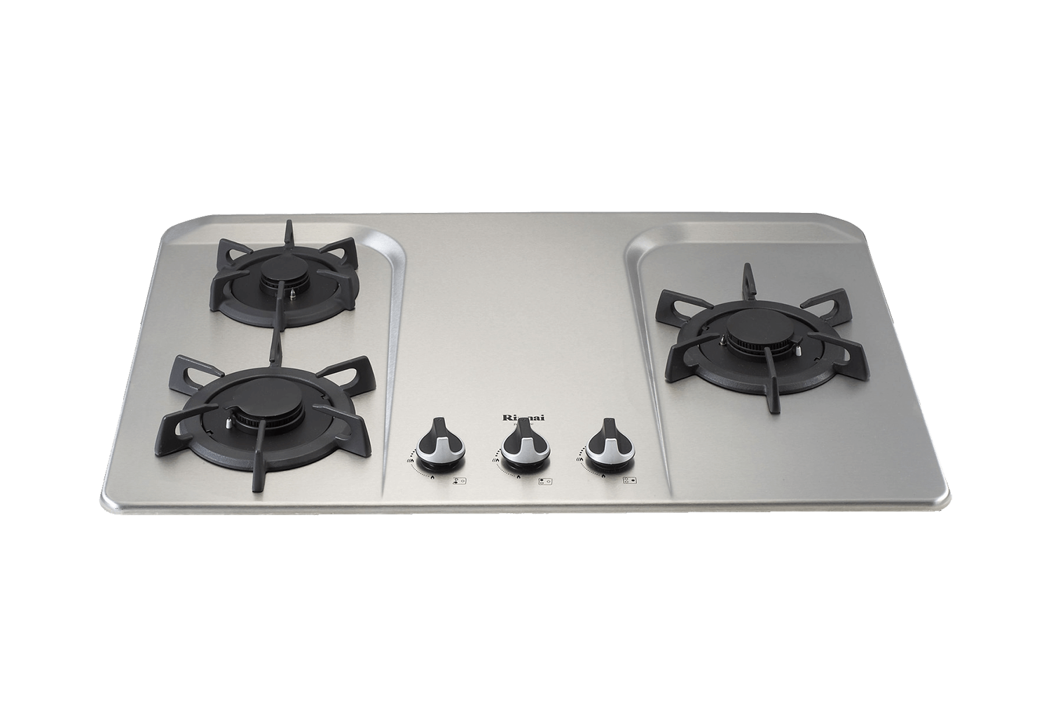 檯面式蓮花不銹鋼雙口爐-RB-27F