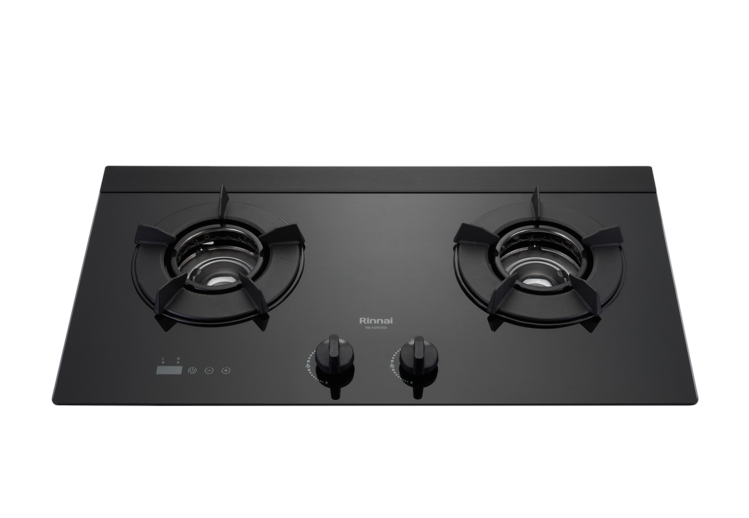 檯面式內焰玻璃雙口爐-RB-N2620G(B)