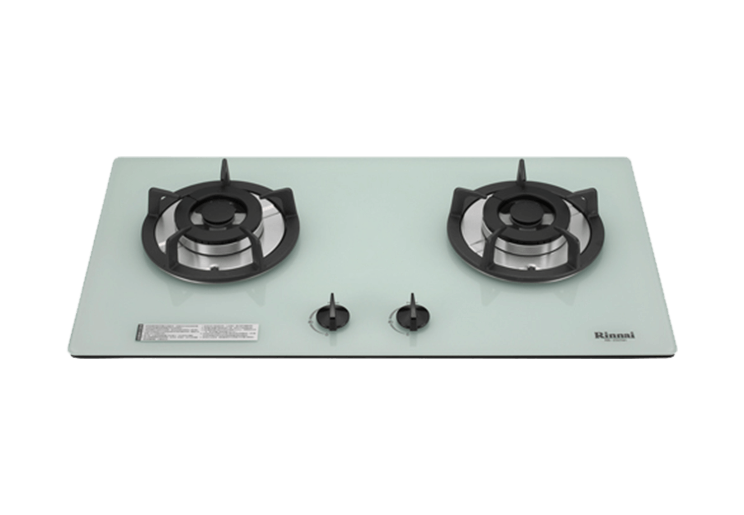 檯面式防漏玻璃雙口爐-RB-202GH(W)