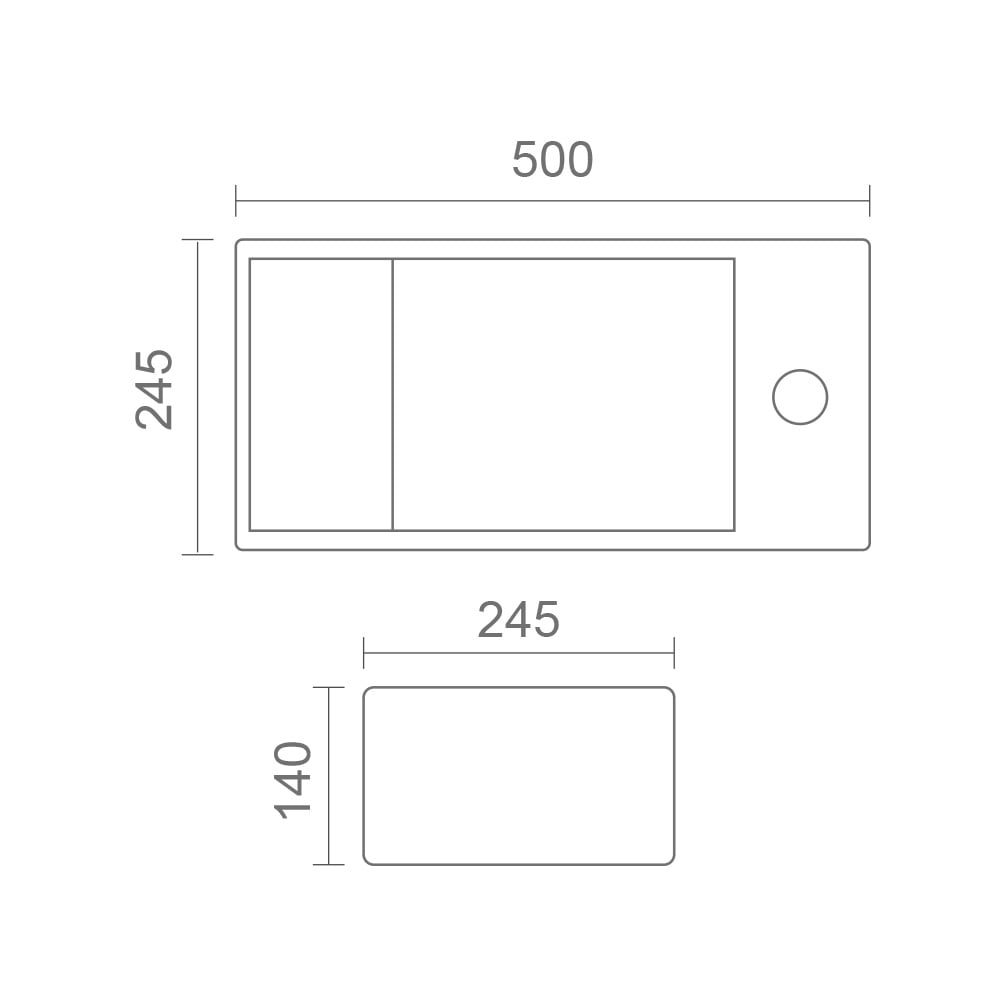 MRBEAR - NEW!! 檯上盆 / PMA-1140-50
