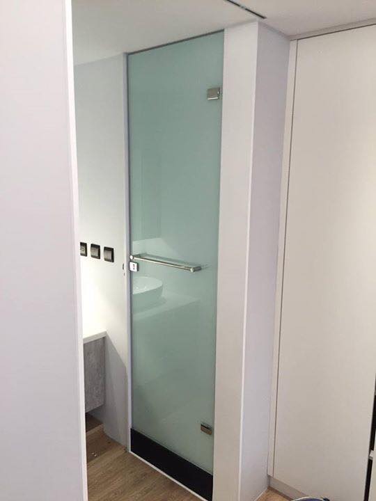 淋浴拉門乾溼分離-無框單門 JC-001