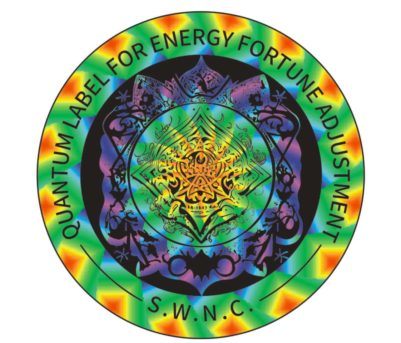 「 AOUKA」量子宇宙對頻開運卡貼