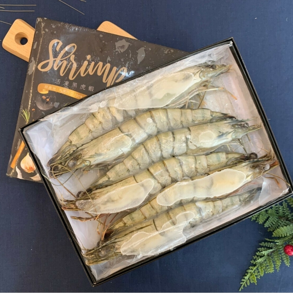 馬來黑虎蝦 6p 400g/盒