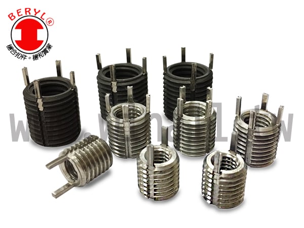 防鬆襯套/鍵鎖(插銷)式螺紋襯套-白鐵