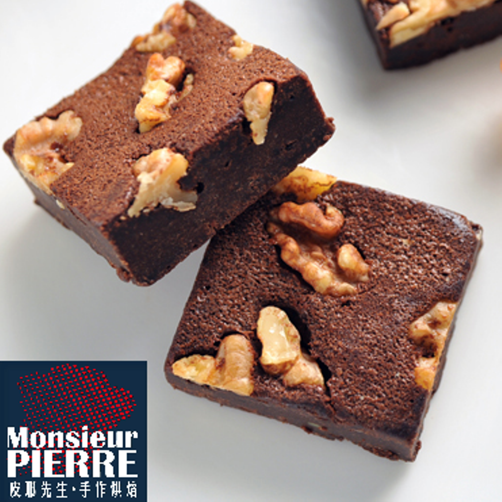 黑磚布朗尼6入禮盒