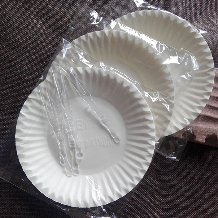 蛋糕盤叉組（6人份）