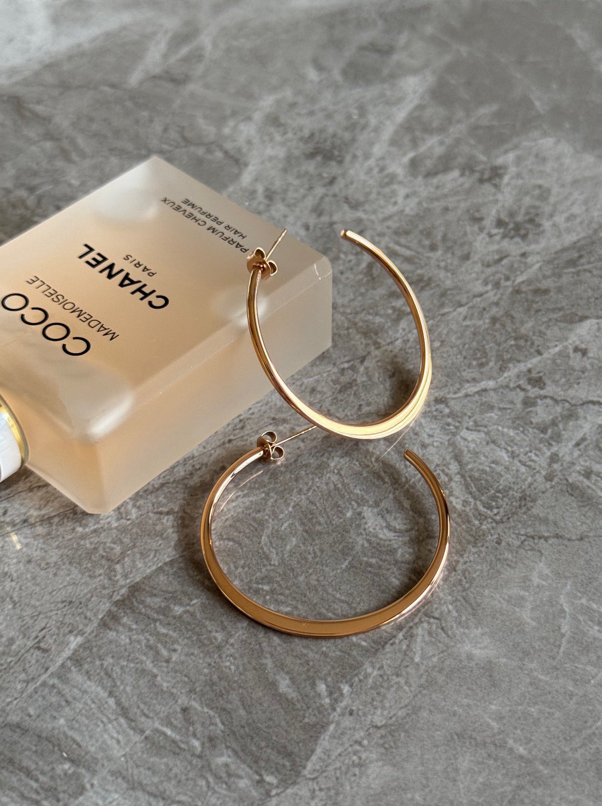 316L Simple Round Earrings 推薦!超輕量大耳圈