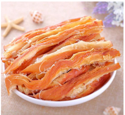 香烤魷魚條200克黄金魷魚絲 Q彈香甜即食零食帶甜味 質保9個月