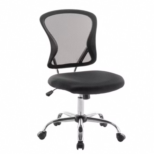 Cody寇帝中背半網電腦椅-黑色