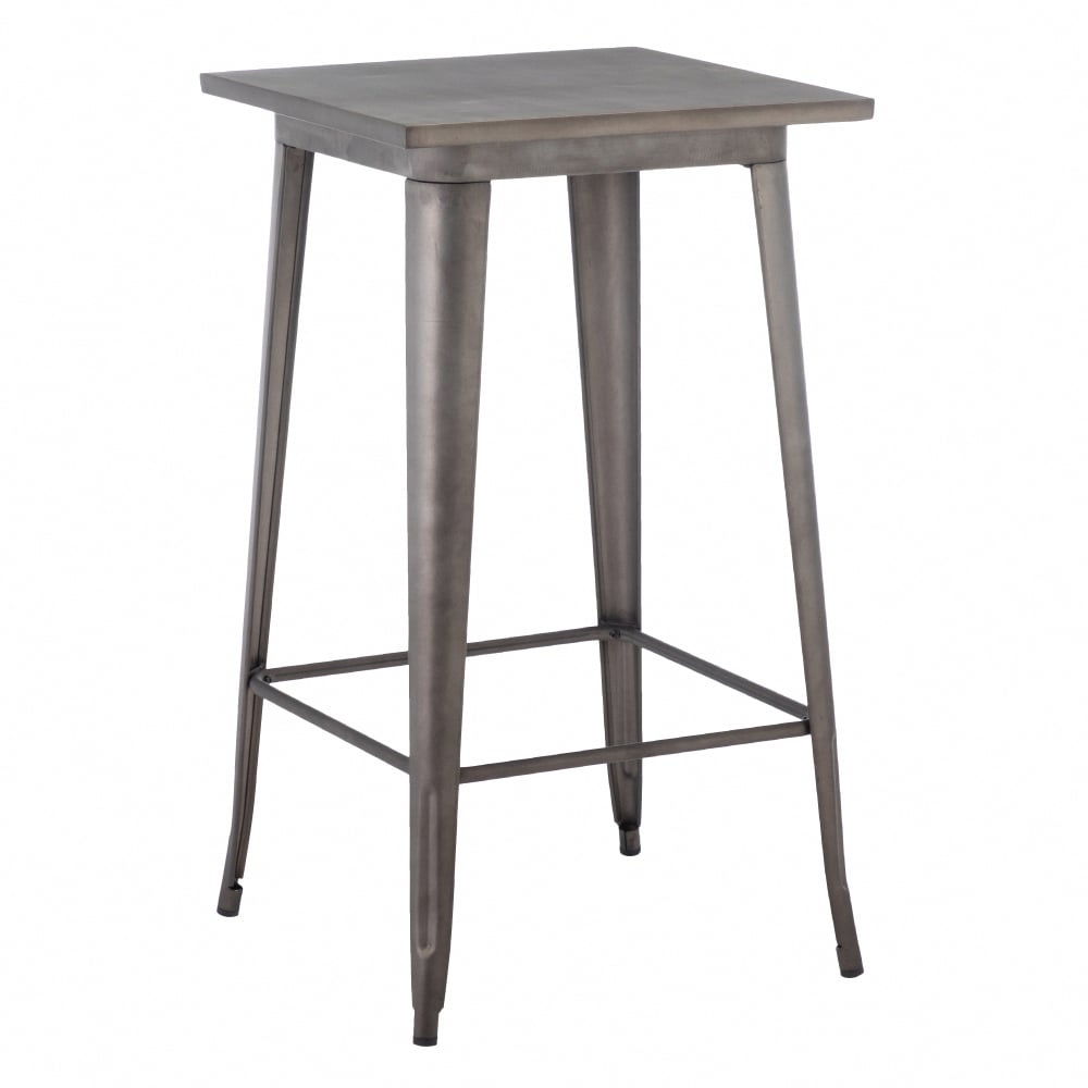 Dale黛爾工業風金屬方形吧台桌-幅60cm-四色可選