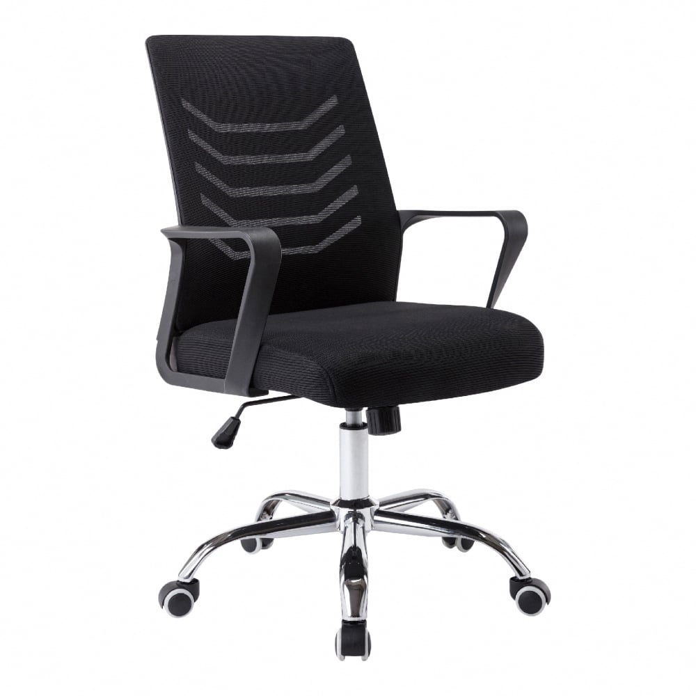 Baez貝茲扶手半網可調式電腦椅-兩色可選