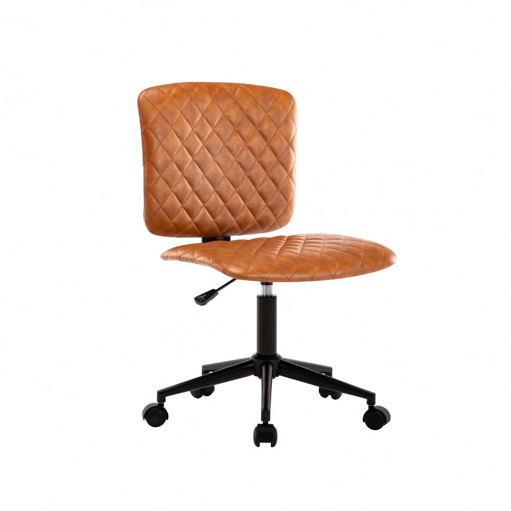 Orlin歐琳工業風復古電腦椅-棕色