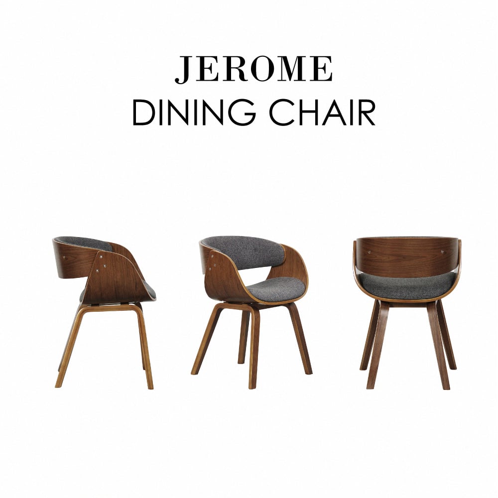 Jerome傑羅姆曲木餐椅-灰色