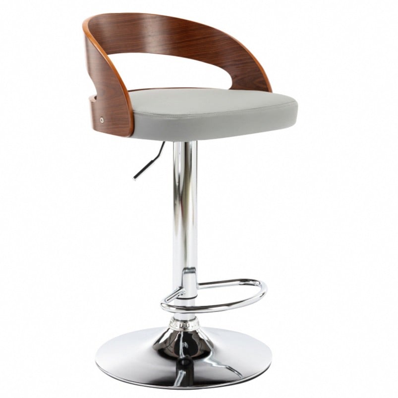 Winni溫妮曲木吧檯椅-兩色可選