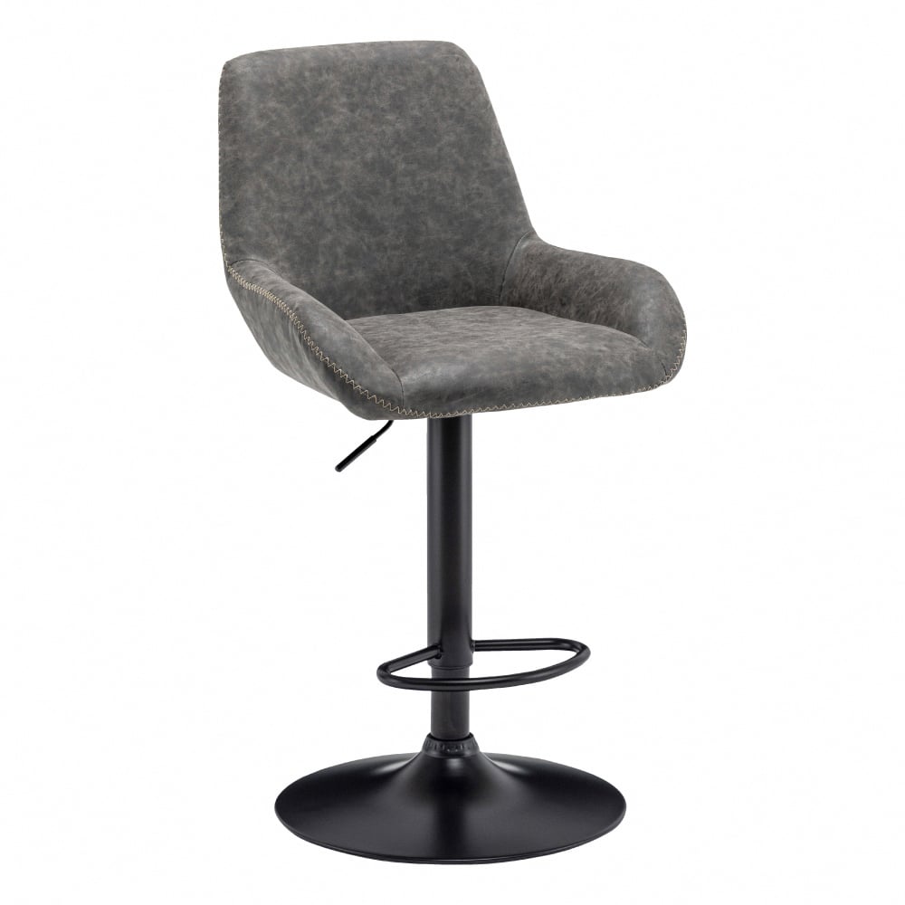 Orlando奧蘭多工業風可調式吧檯椅-兩色可選