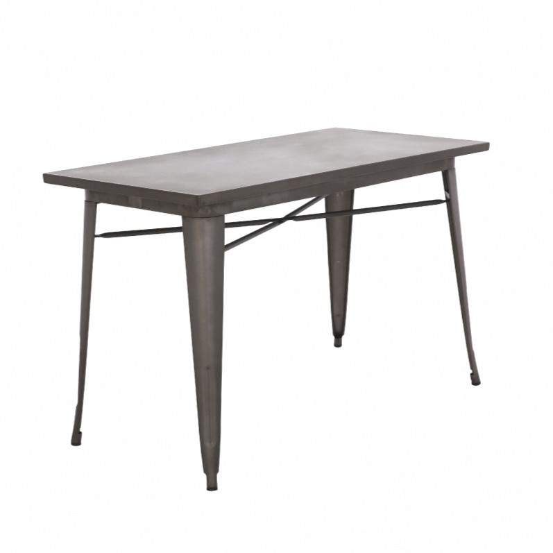 Enos伊諾斯全金屬工業風桌-120x60cm-四色可選