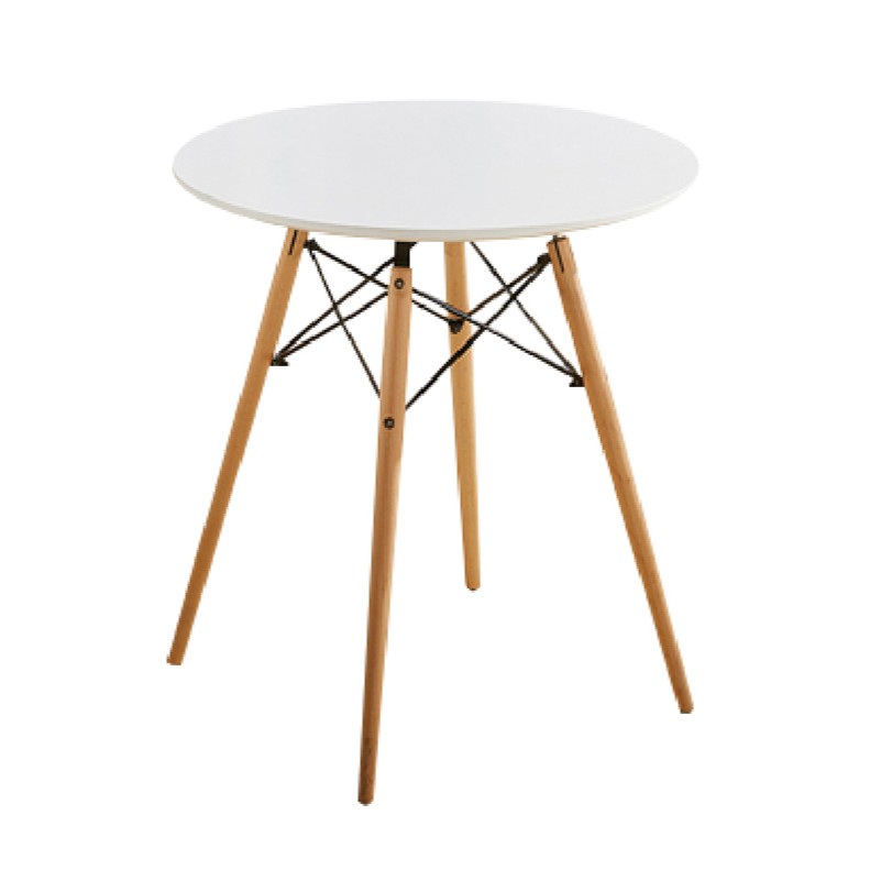 Cacey卡希圓形餐桌-60cm-白色